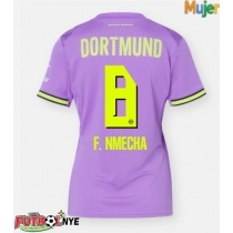 Camiseta Borussia Dortmund Felix Nmecha #8 Tercera Equipación para mujer 2026-27 manga corta